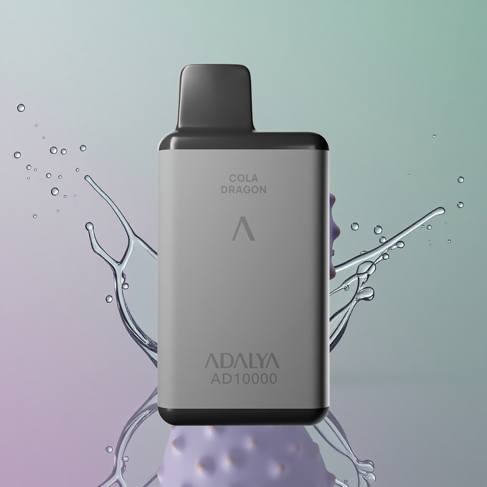 Adalya AD 10000 קקטוס ספרש מתכת אפורה נטען