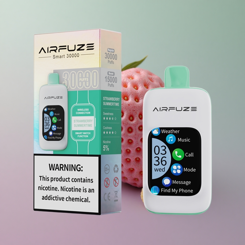 AirFuze Smart 30000 תות קיץ חכם עם סוללת 900mAh ומסך מגע