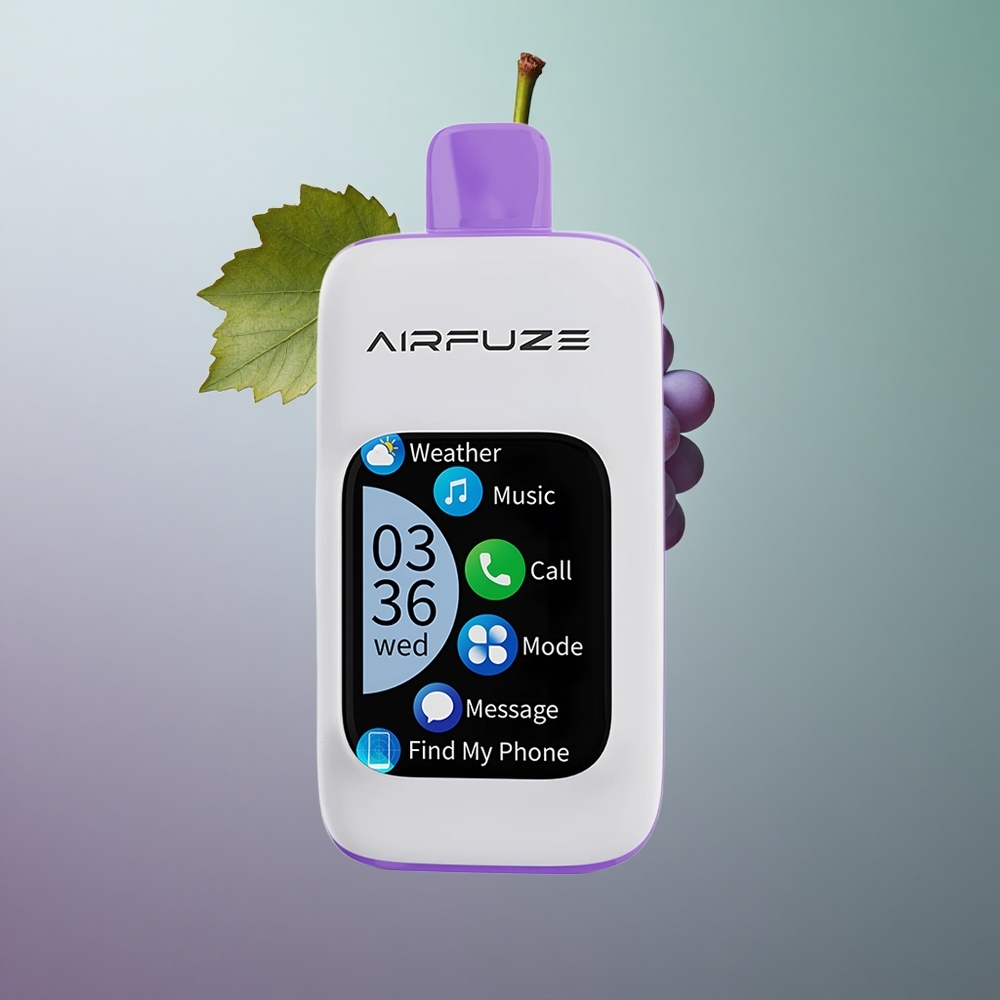 AirFuze Smart Pro 40000 ענבים מתפרצים עם מסך מגע ומצבי אידוי