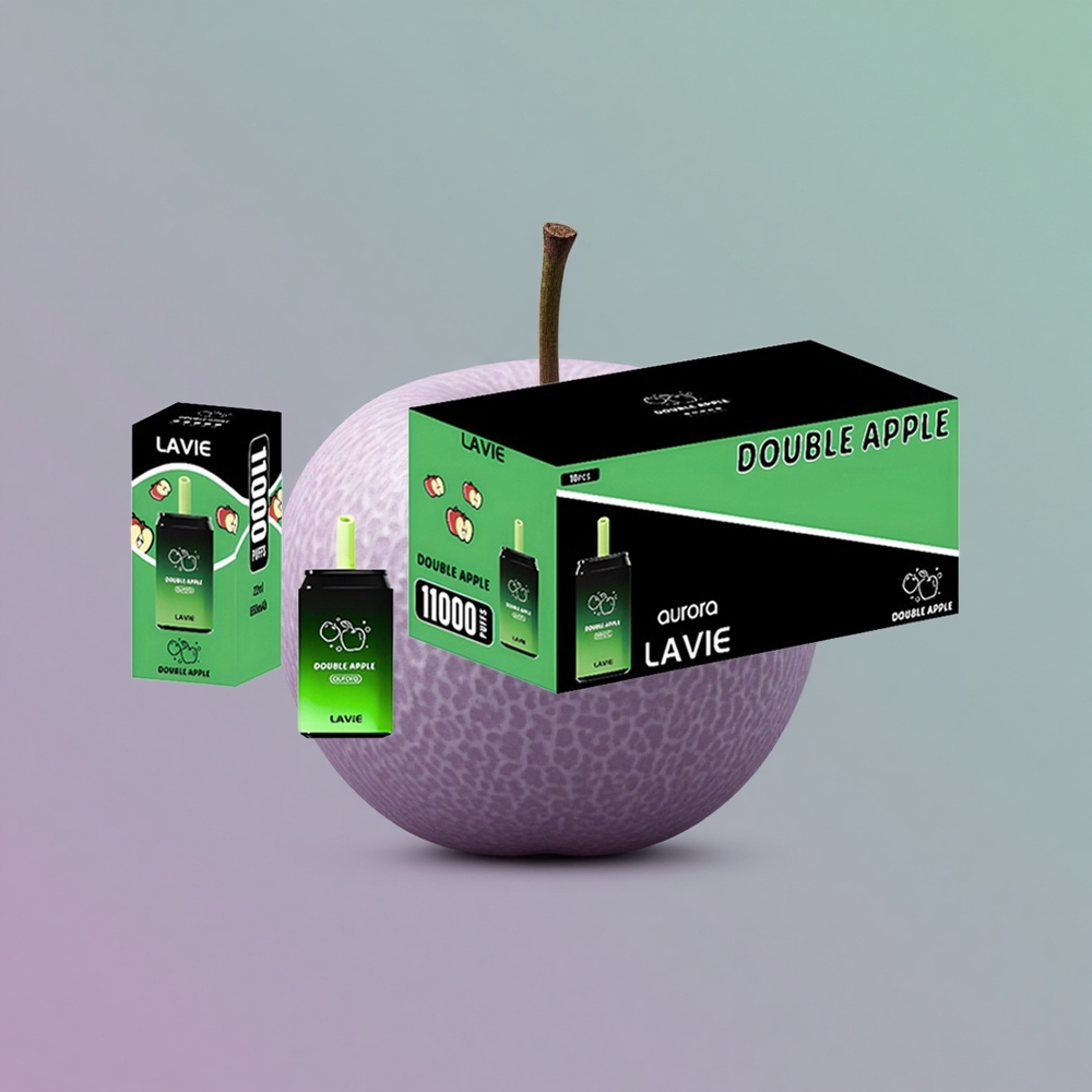 Lavie Aurora 11000 תפוח כפול 22ML 650mAh