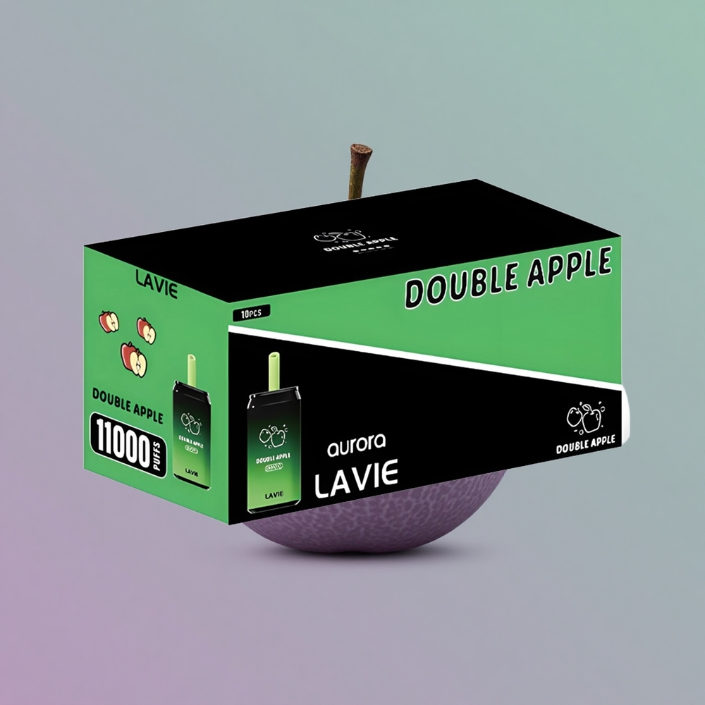 Lavie Aurora 11000 תפוח כפול 22ML 650mAh