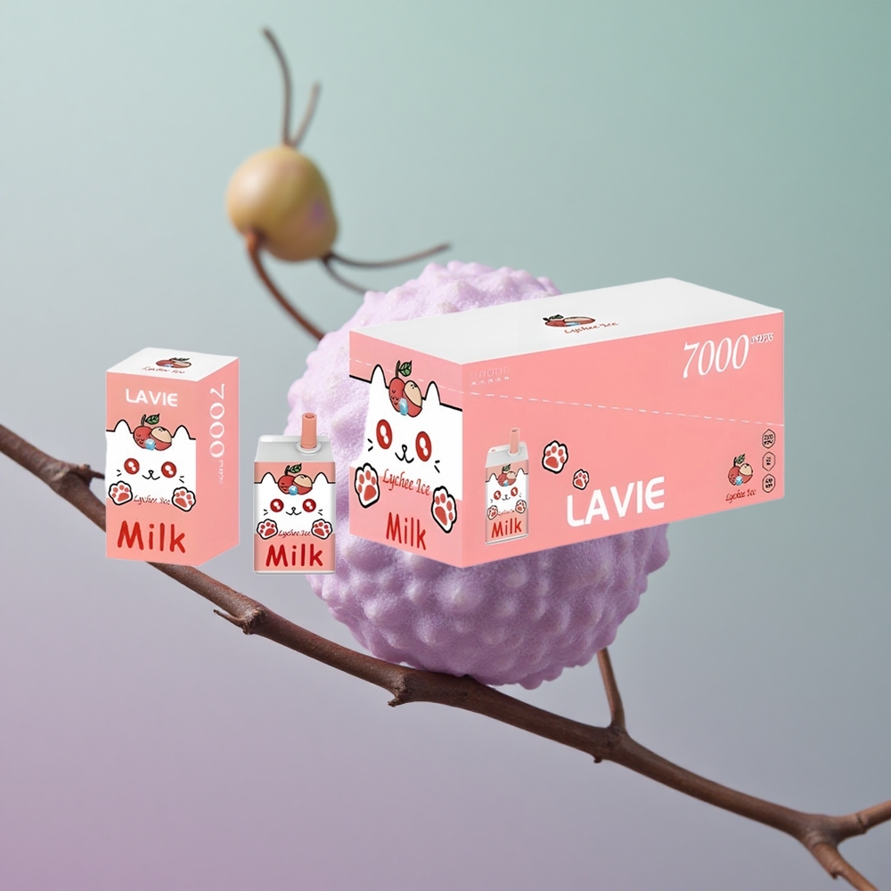 Lavie Milk 7000 ליצ\י קרח עם 16 מ\ל ו-600 מיליאמפר