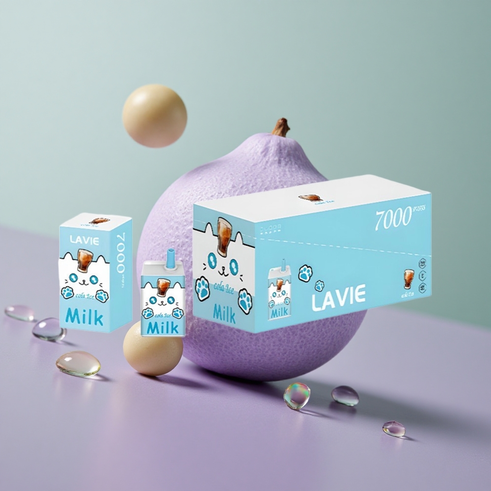 Lavie Milk 7000 קולה קרח עם 16מ\ל ו-600mAh