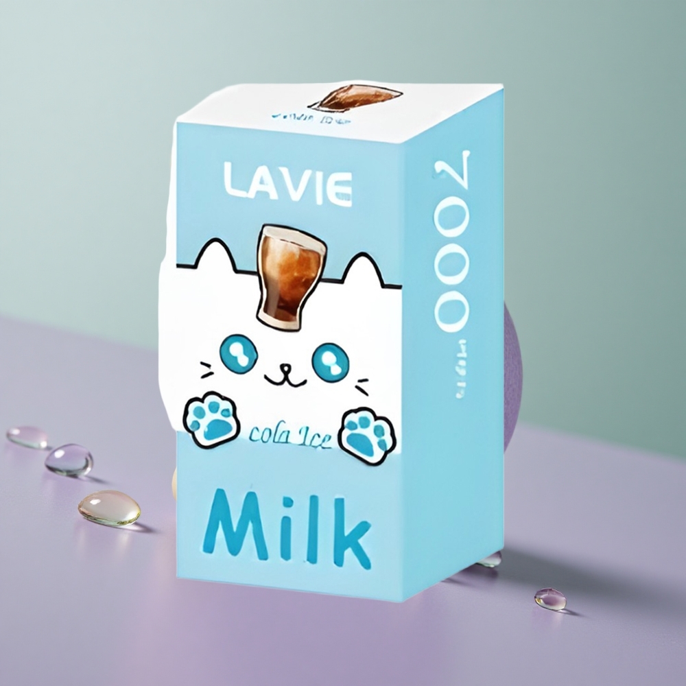 Lavie Milk 7000 קולה קרח עם 16מ\ל ו-600mAh