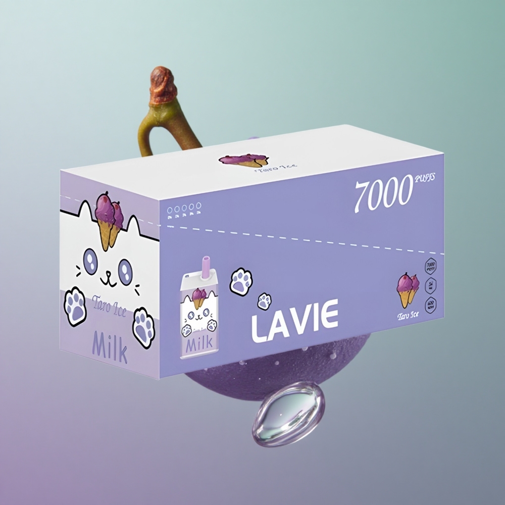 Lavie Milk 7000 קרח ענבים 16 מ\ל 600mAh