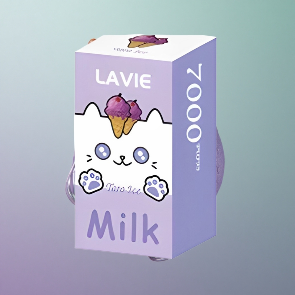 Lavie Milk 7000 קרח ענבים 16 מ\ל 600mAh
