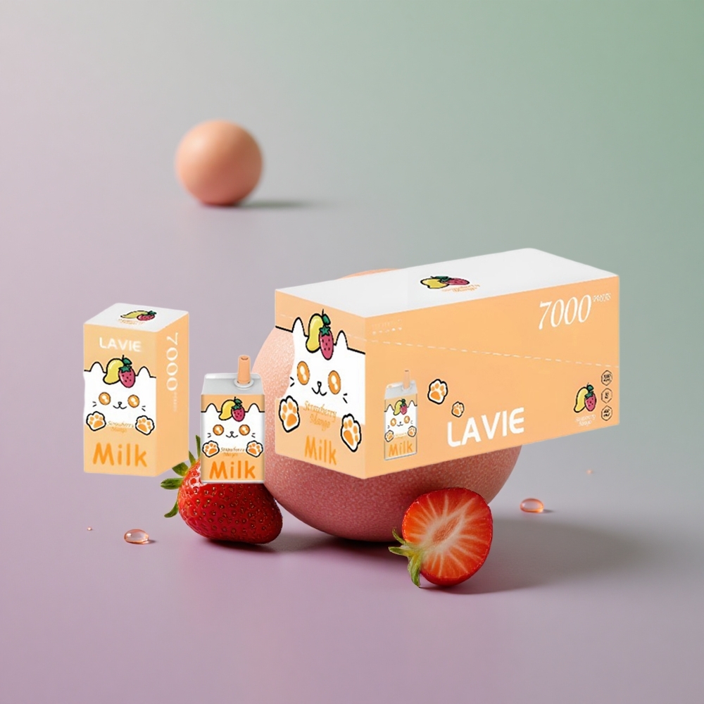 Lavie Milk 7000 תות מנגו 16ML 600mAh