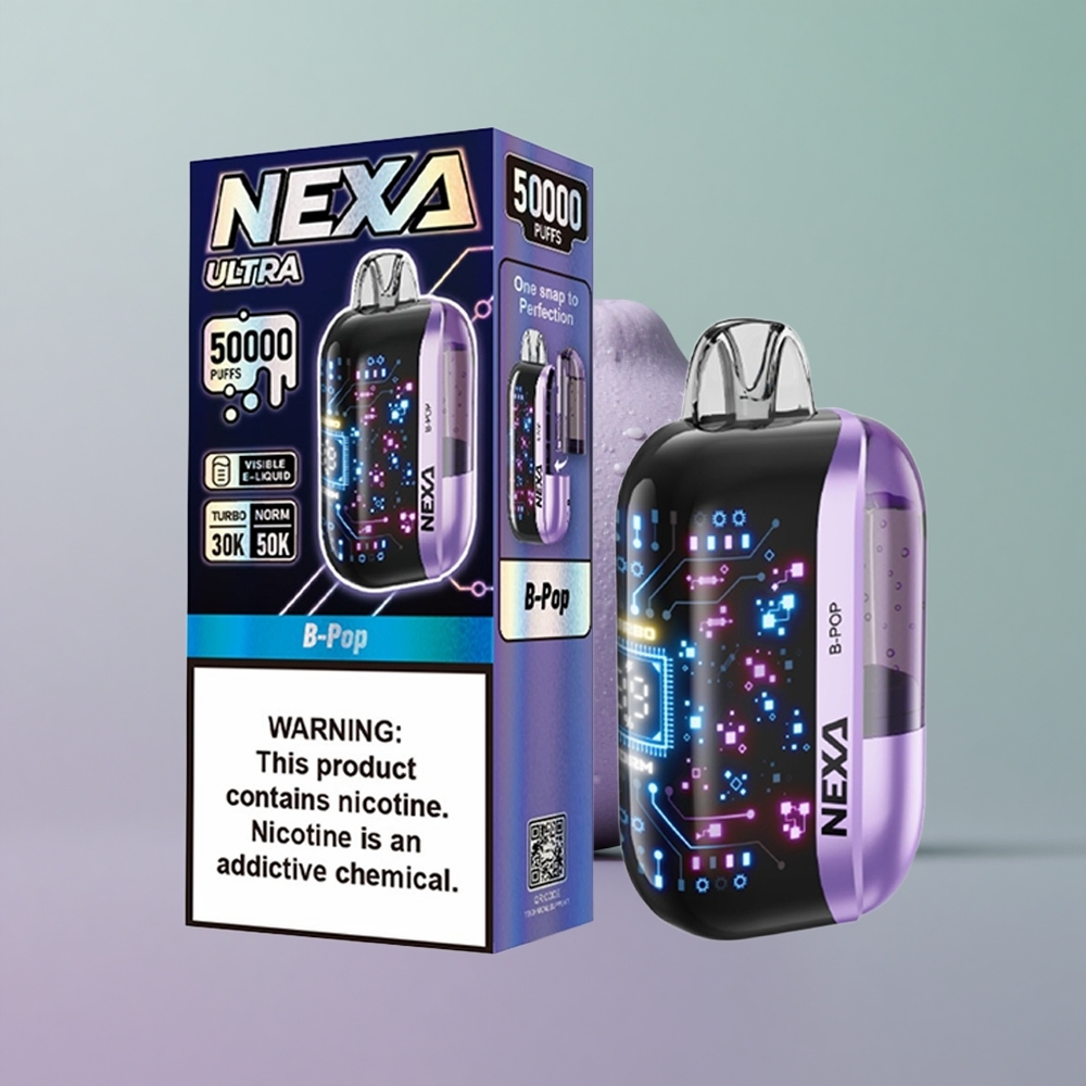 NEXA Ultra 50000 ב-Pop 20מ\ל 5 ניקוטין