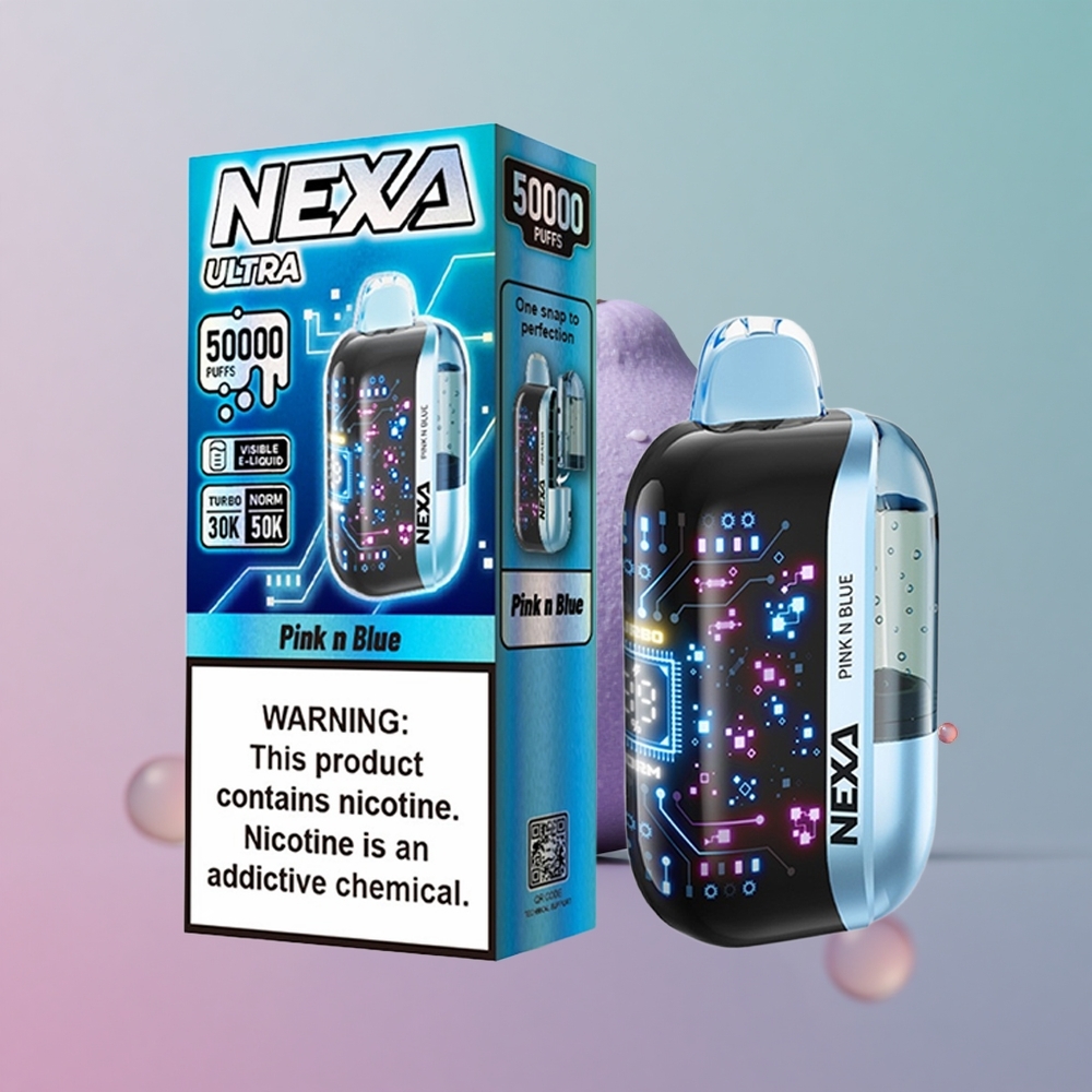 NEXA Ultra 50000 ורוד וכחול אולטרה 20מ\ל 5 נאוטיני