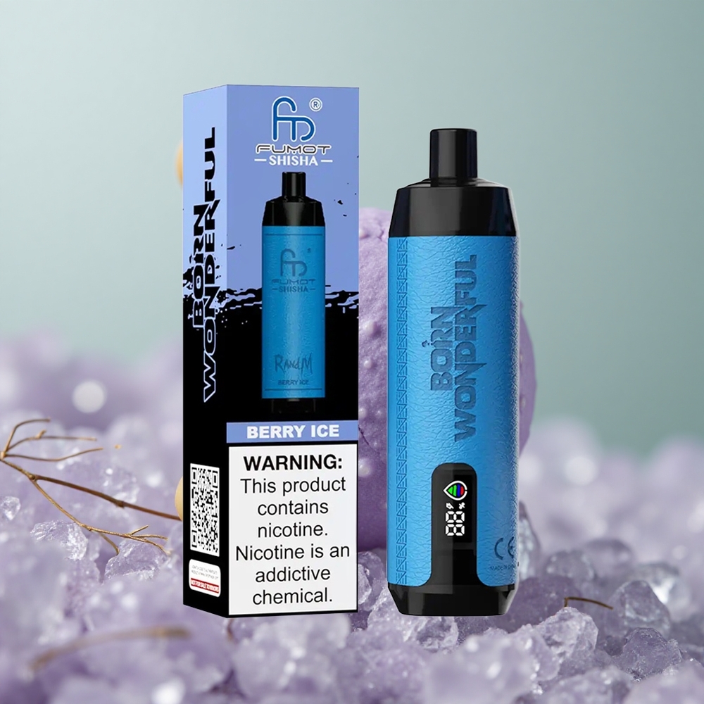 RandM Fumot Shisha 10000 גלידה יער עם סוללה 850 ומצוף 06