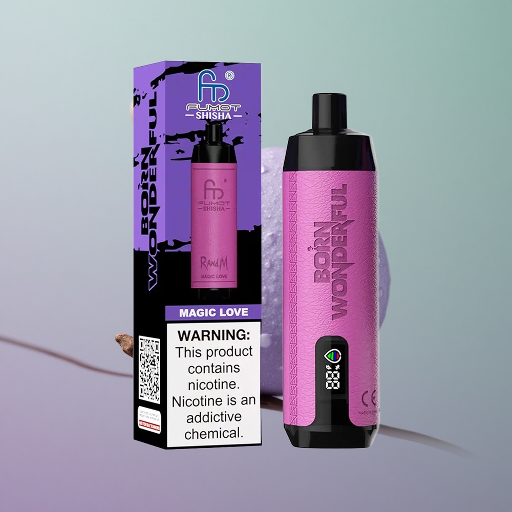 RandM Fumot Shisha 10000 קסם אהבה עם סוללה 850 ומצעית 06