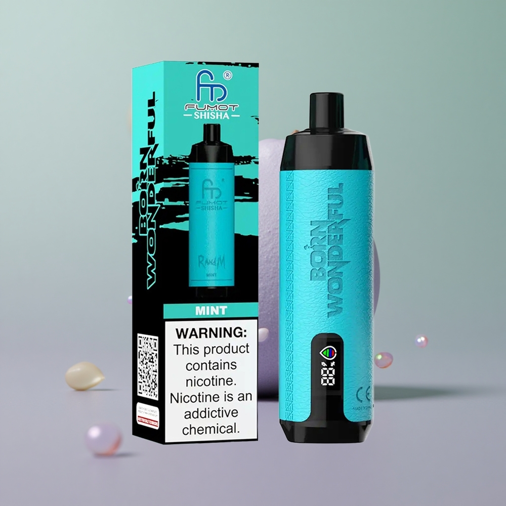 RandM Fumot Shisha 10000 רנדם פומווט שישה 05 ניקוטין סוללה 850mAh