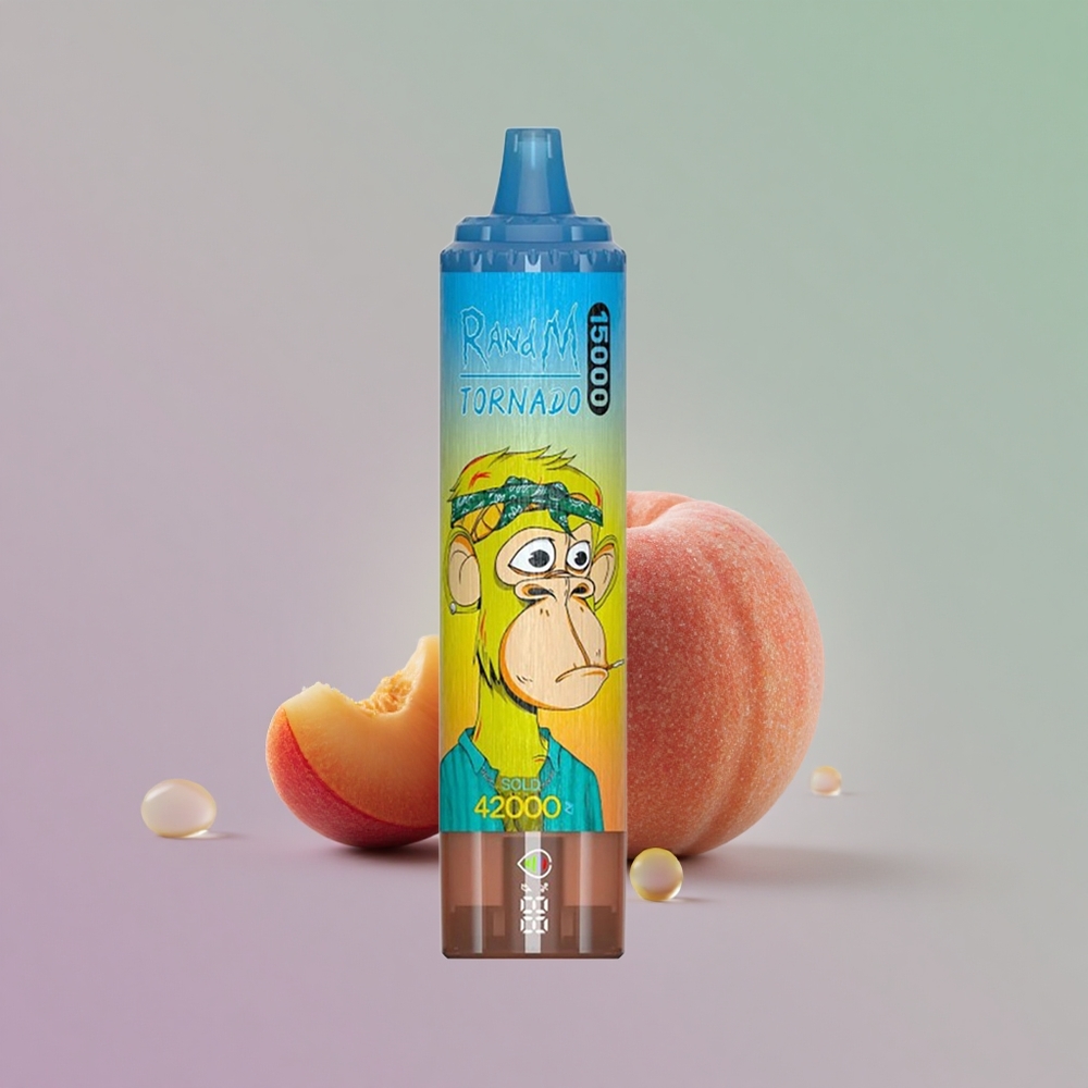 RandM Fumot Tornado 15000 אפרסק מנגו 25ml 850mAh