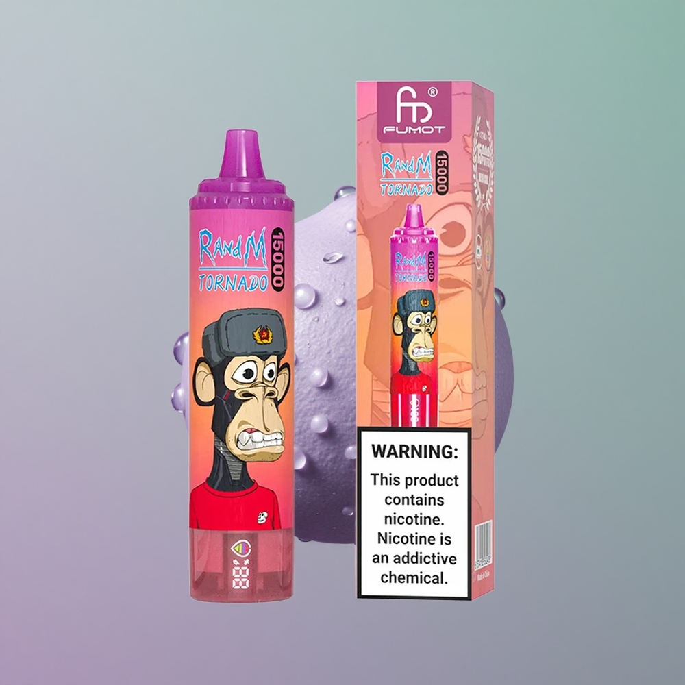 RandM Fumot Tornado 15000 פירות דרקון 25 מ\ל 09 אוהם