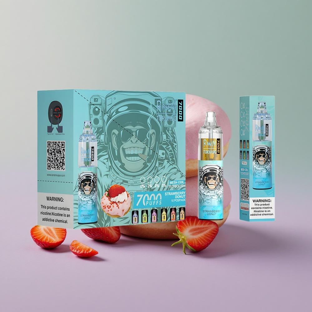 RandM Fumot Tornado 7000 דונאת תות עם סליל משי ונמלל 14