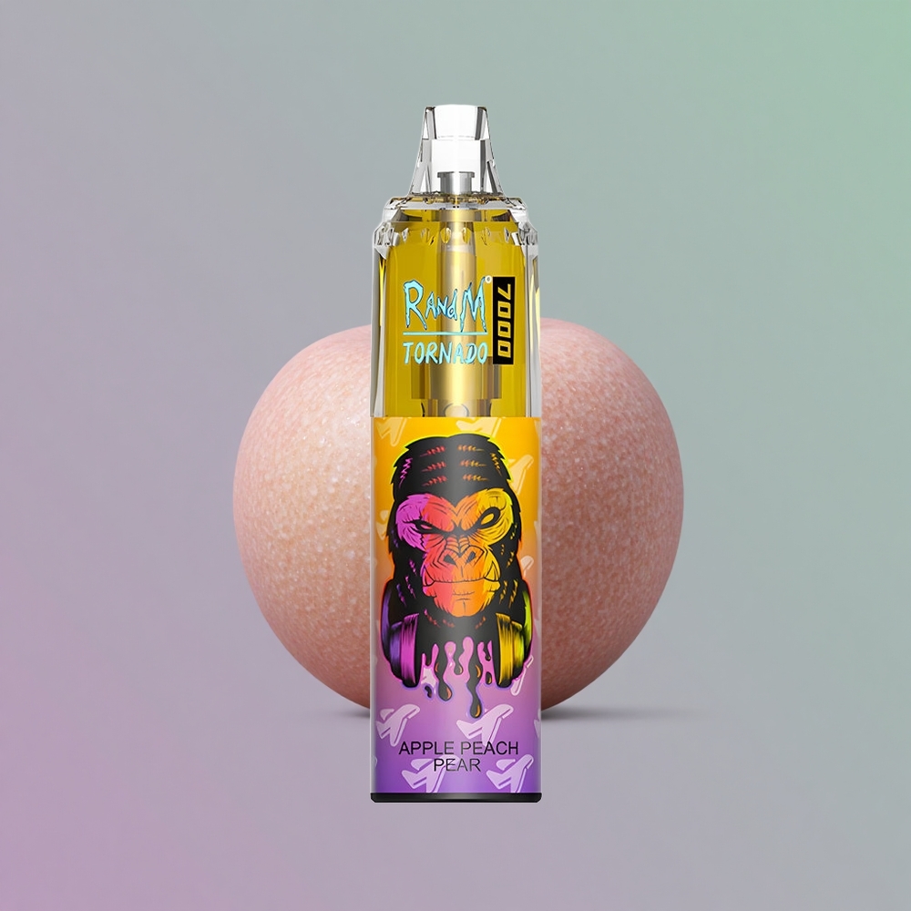 RandM Fumot Tornado 7000 תפוח אפרסק אגס מסוג C