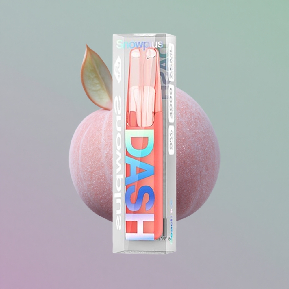 Snowplus Dash 4000 אפרסק קרח עם סירامיק ומעגל חשמל 530