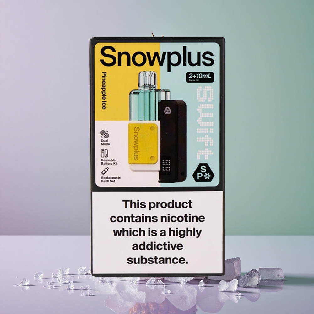 Snowplus Swift 5000 אננס קרח עם סוללה כפולה ומשקל קל