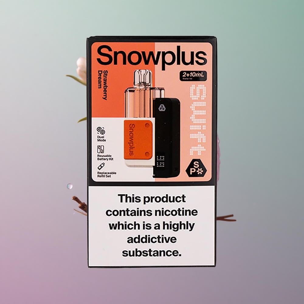 Snowplus Swift 5000 חלום תות עם סוללה כפולה ומשקל קל
