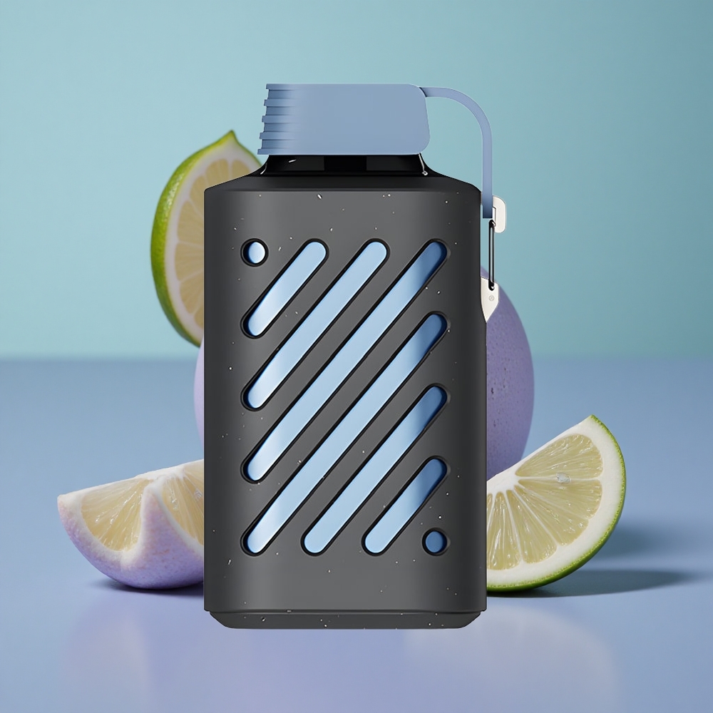 VOZOL GEAR 10000 לימון ראז כחול עם סוללה 500mAh וסליל VAMT Mesh