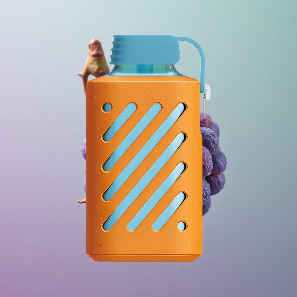 VOZOL GEAR 10000 ענב שחור קרח עם סליל רשת וסוללת 500mAh