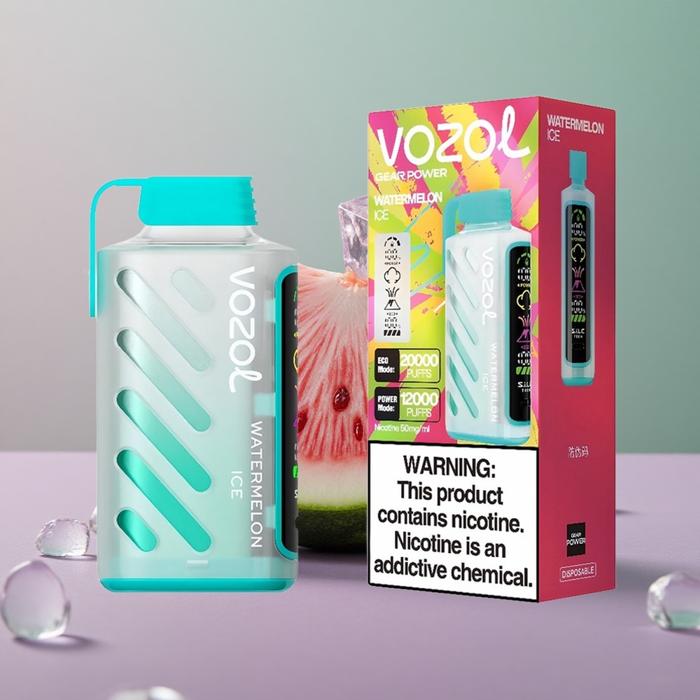 VOZOL Gear Power 20000 אבטיח קרח עם Dual Mesh Coil ו-20mL