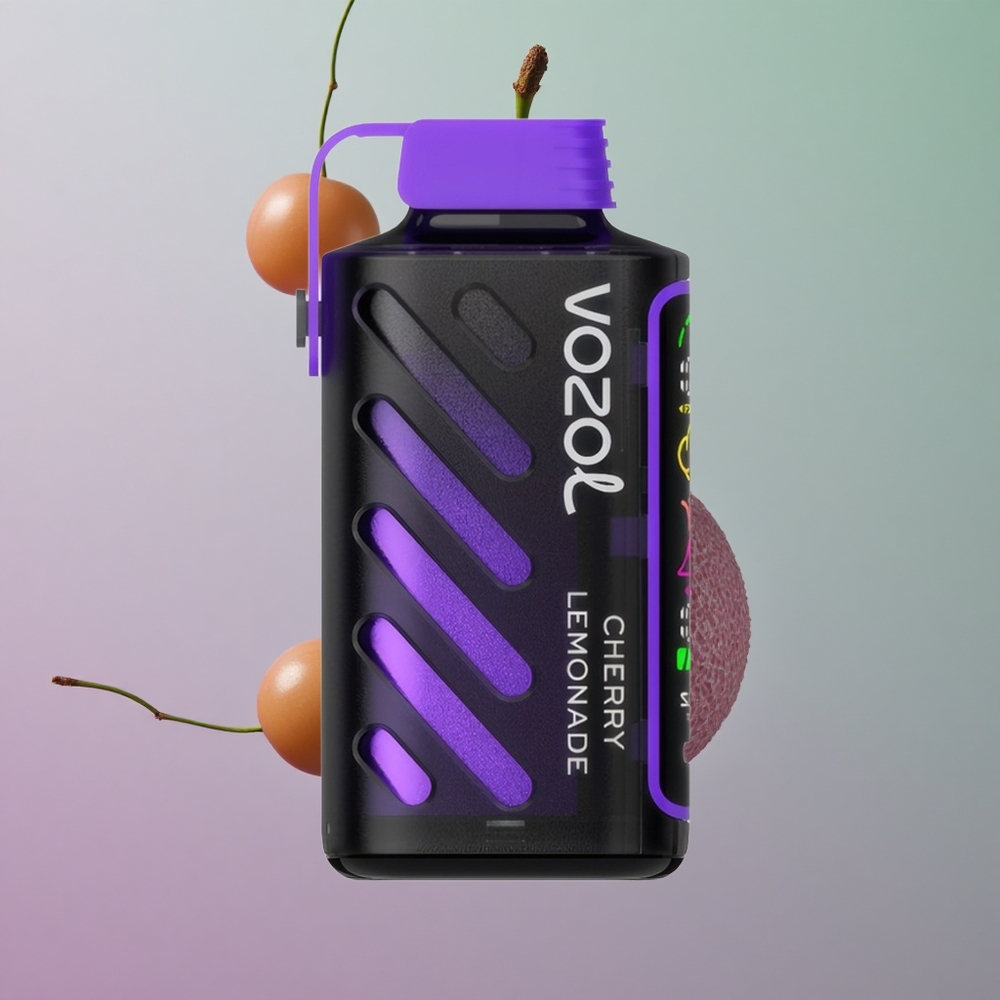 VOZOL Gear Power 20000 לימונדה דובדבן עם Dual Mesh ו-20mL