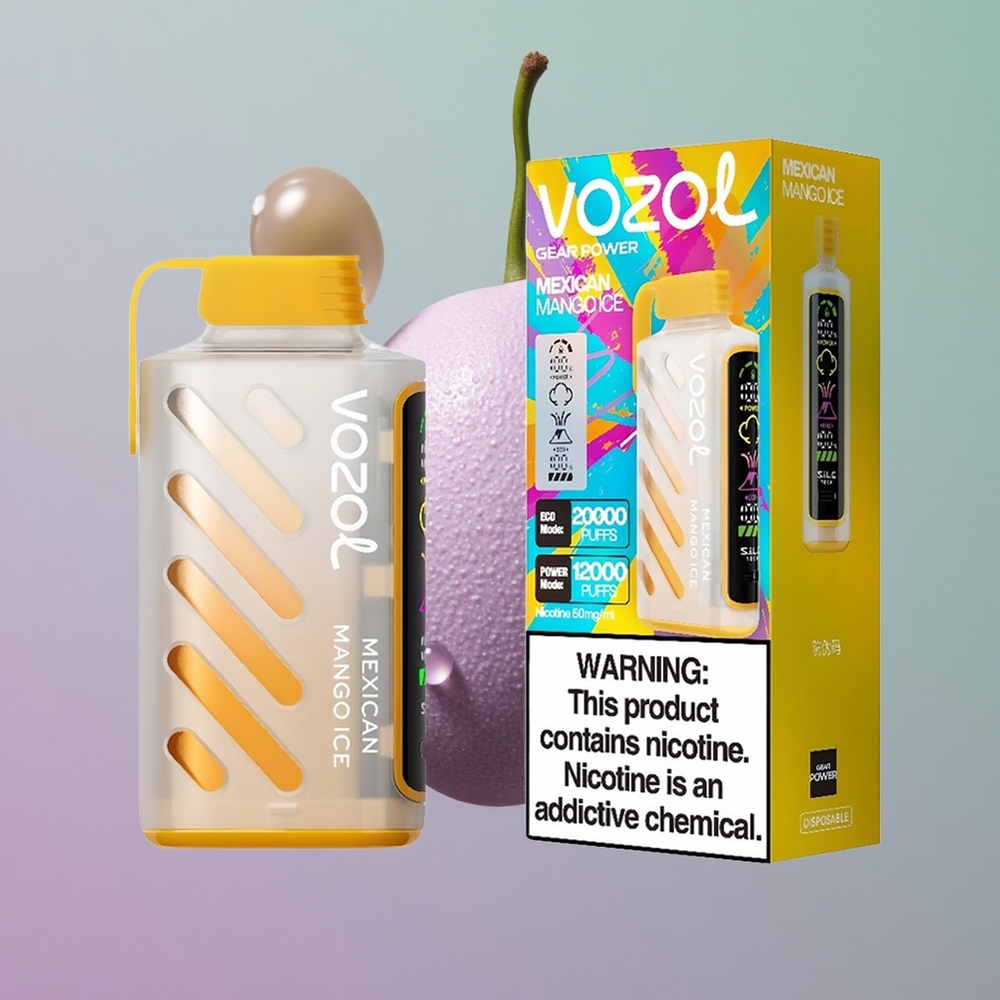 VOZOL Gear Power 20000 מנגו מקסיקני קרח עם סיבולת כפולה ומסך מלא