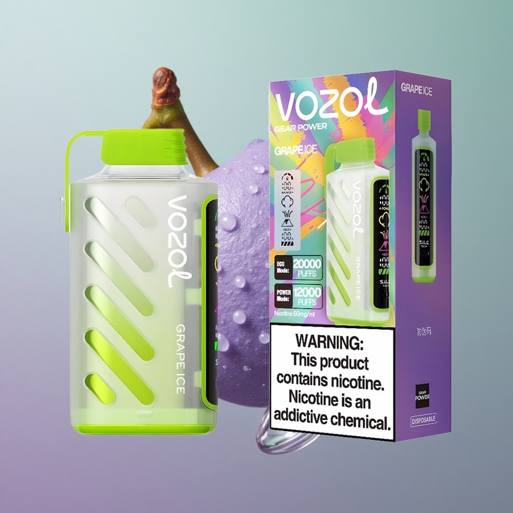 VOZOL Gear Power 20000 קרח ענבים עם סוללה כפולה ומסך מלא