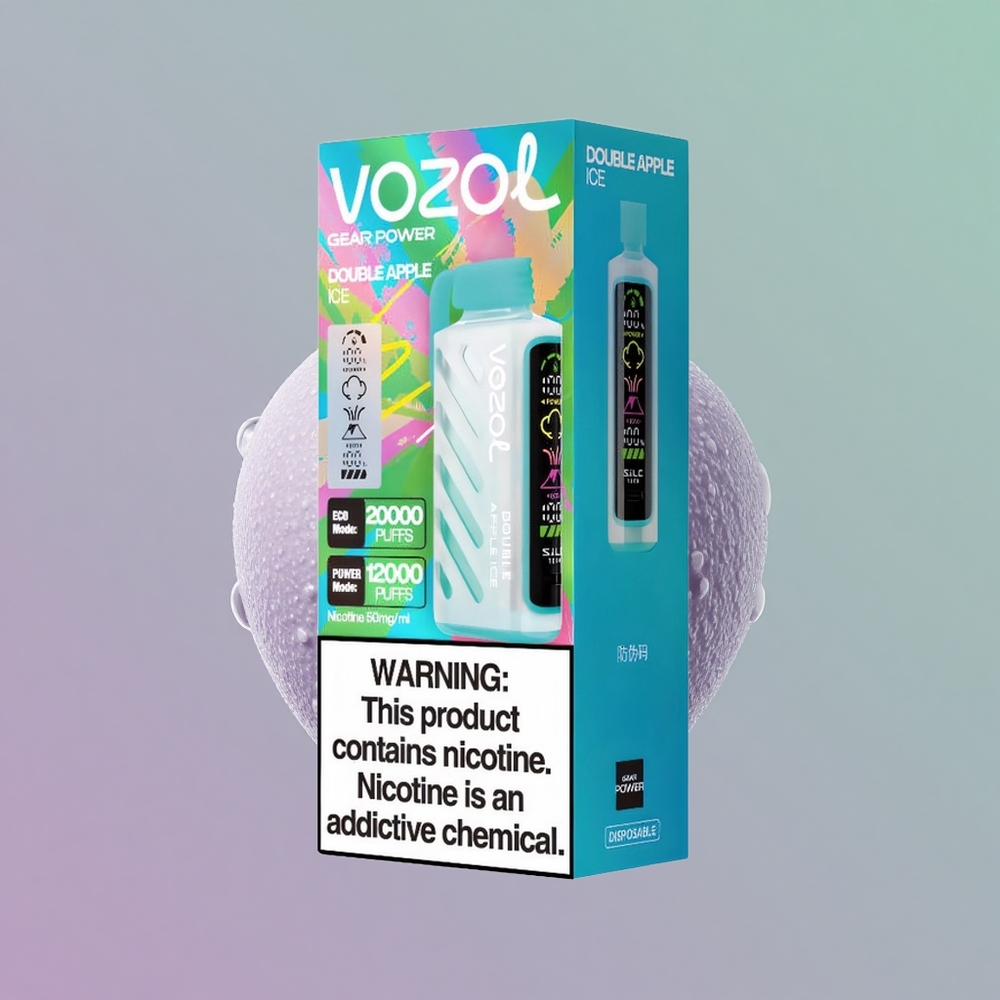 VOZOL Gear Power 20000 תפוח כפול קרח עם טכנולוגיית סילק וסליל משוהם כפול