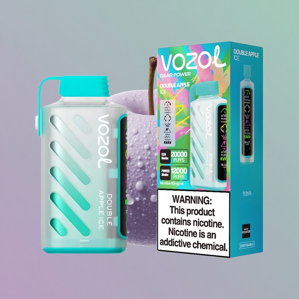 VOZOL Gear Power 20000 תפוח כפול קרח עם טכנולוגיית סילק וסליל משוהם כפול