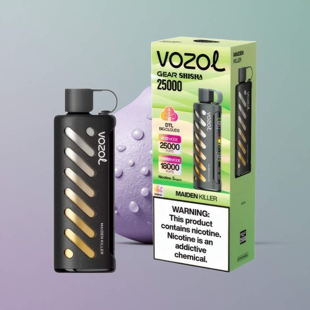VOZOL Gear Shisha 25000 הורג הבתולה שבב חכם מצבים כפולים ניקוטין