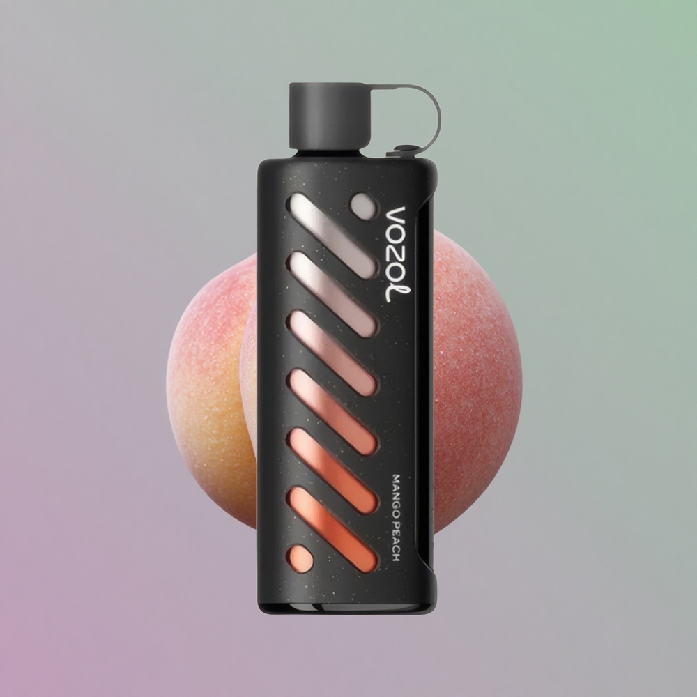 VOZOL Gear Shisha 25000 מנגו אפרסק עם שבב חכם וטכנולוגיית SiLC