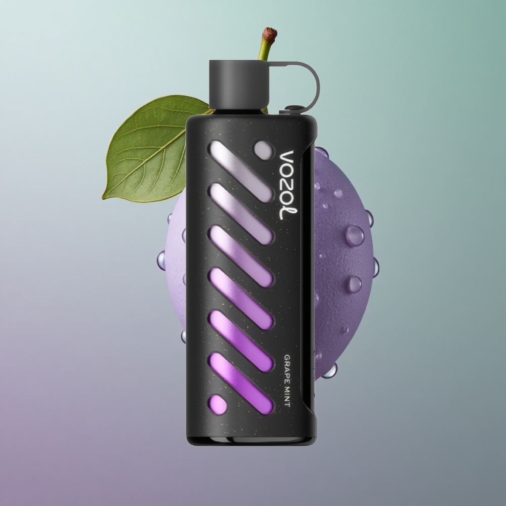 VOZOL Gear Shisha 25000 ענב מנטה כפול סוללה חכם