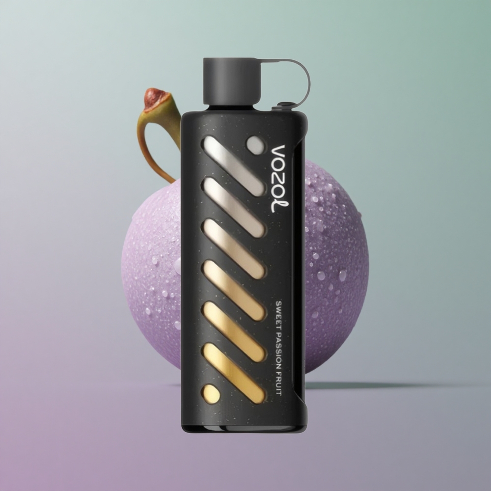 VOZOL Gear Shisha 25000 פרי תשוקה מתוק עם סיג טעמים כפול וסוללה חכמה