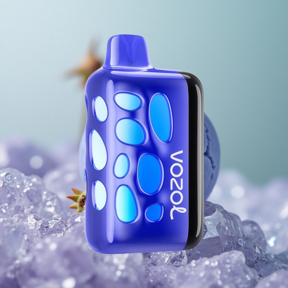 VOZOL RAVE 40000 אייס אוכמניות עם אנימציית עישון ליקוי וסינכרון קצב