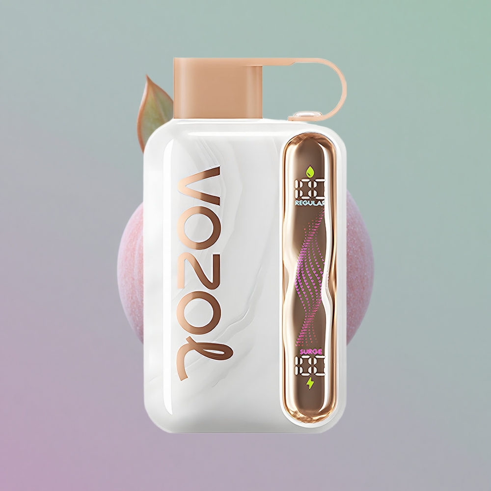 VOZOL STAR 40000 אפרסק קרח עם סוללת 1000mAh וניקוטין 20/50mg/ml