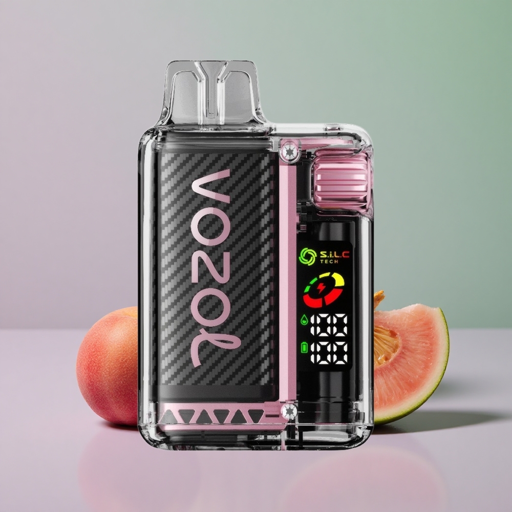 VOZOL Vista 20000 אפרסק מנגו אבטיח סוללה נטענת 650mAh OLED מסך SiLC טכנולוגיה סליל כפול