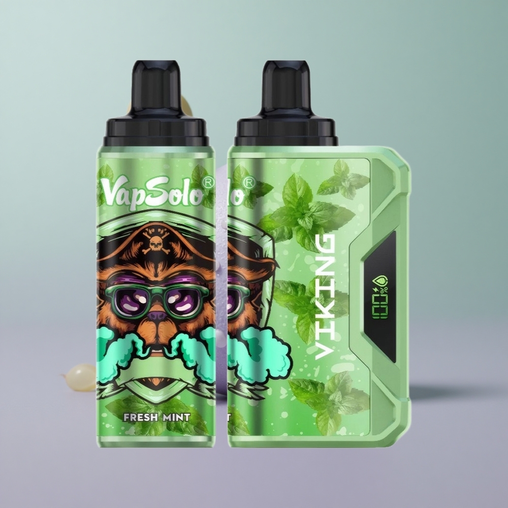VapSolo VIKING 12000 מנטה רעננה 22 מל טיפוס-C