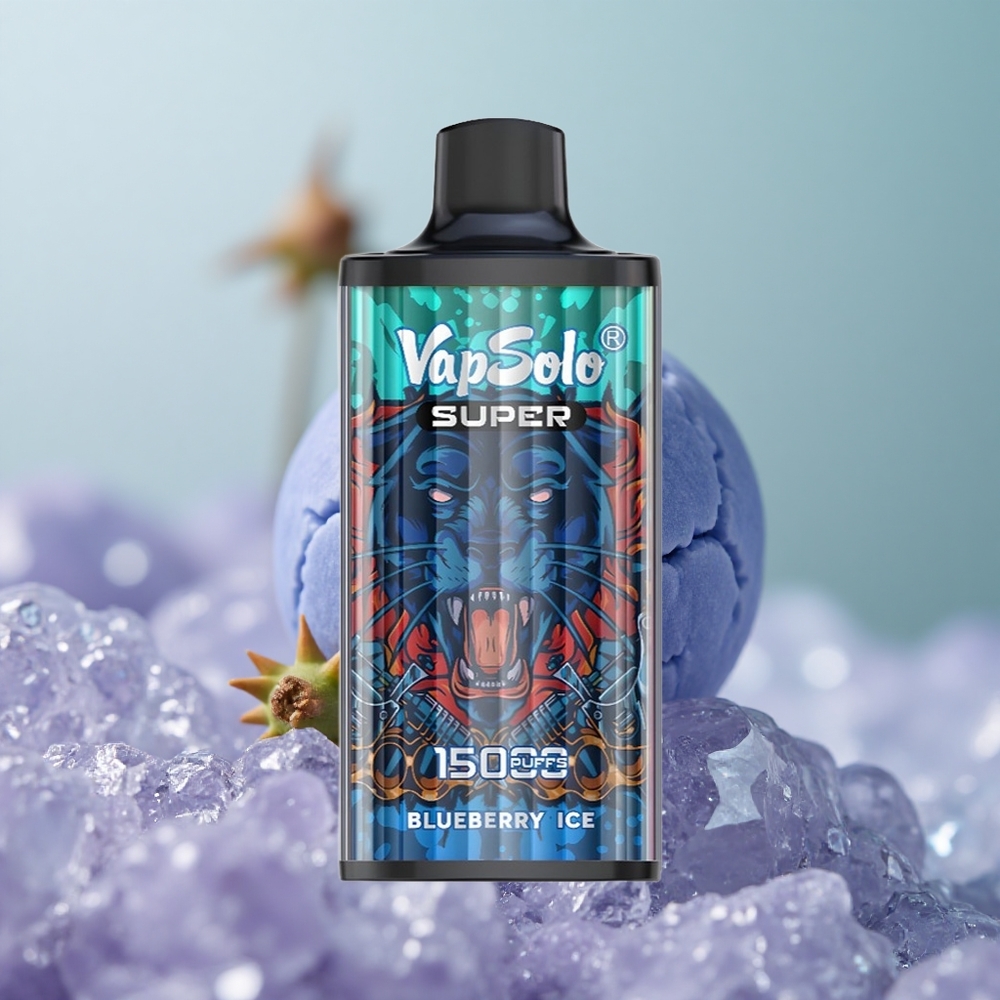 Vapsolo Super 15000 קרח אוכמניות 40 מל סוללה 850