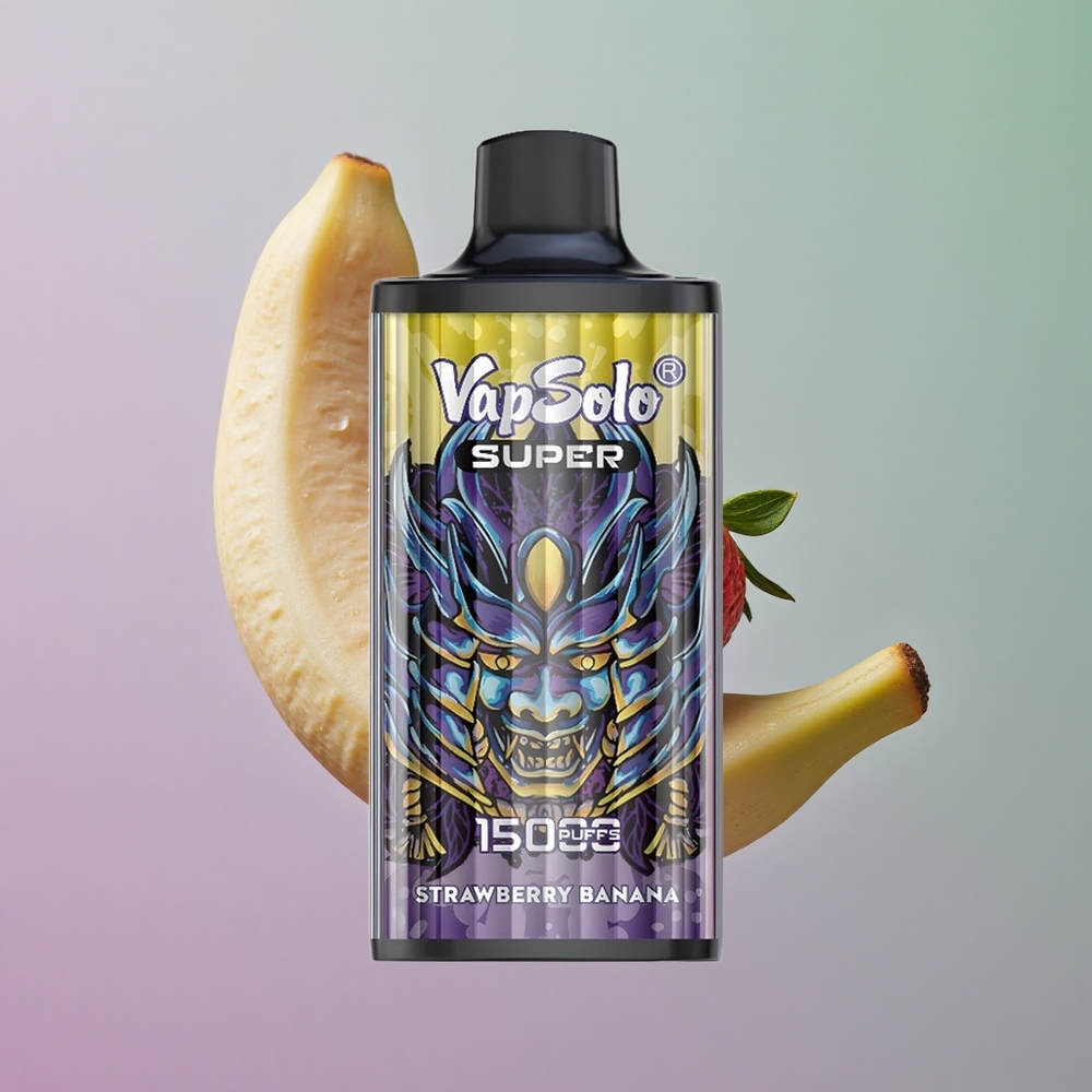 Vapsolo Super 15000 תות בננה 40 מל 850mah
