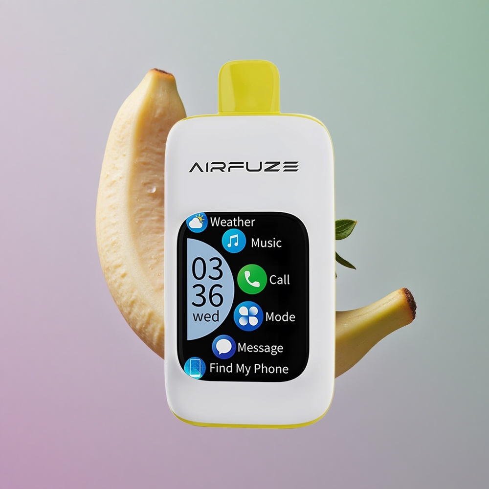 AirFuze Smart Pro 40000 תות בננה עם מסך מגע ומצב Boost