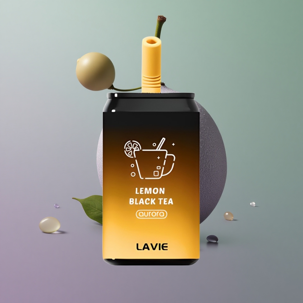 Lavie Aurora 11000 תה לימון שחור 650mAh 22ML