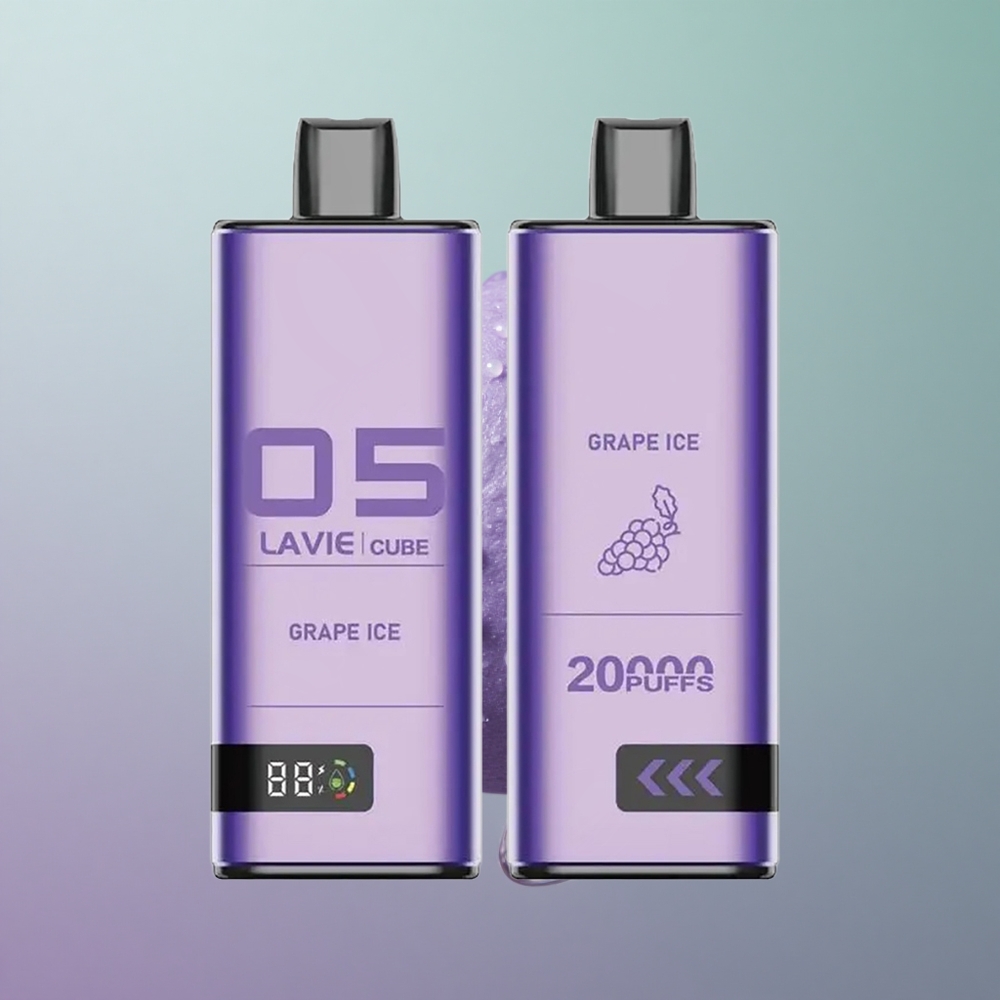 Lavie Cube 20000 קרח ענבים עם 28מ"ל ו-600mAh