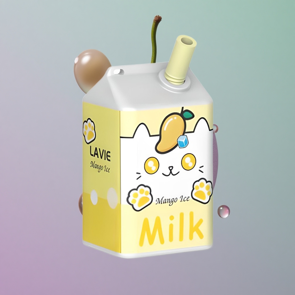 Lavie Milk 7000 מנגו קרח עם 16 מ"ל ו-600mAh