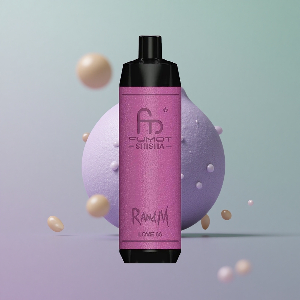 RandM Fumot Shisha 10000 אהבה 66: סוללה 850 מיליאמפר, סליל 0.6 אוהם