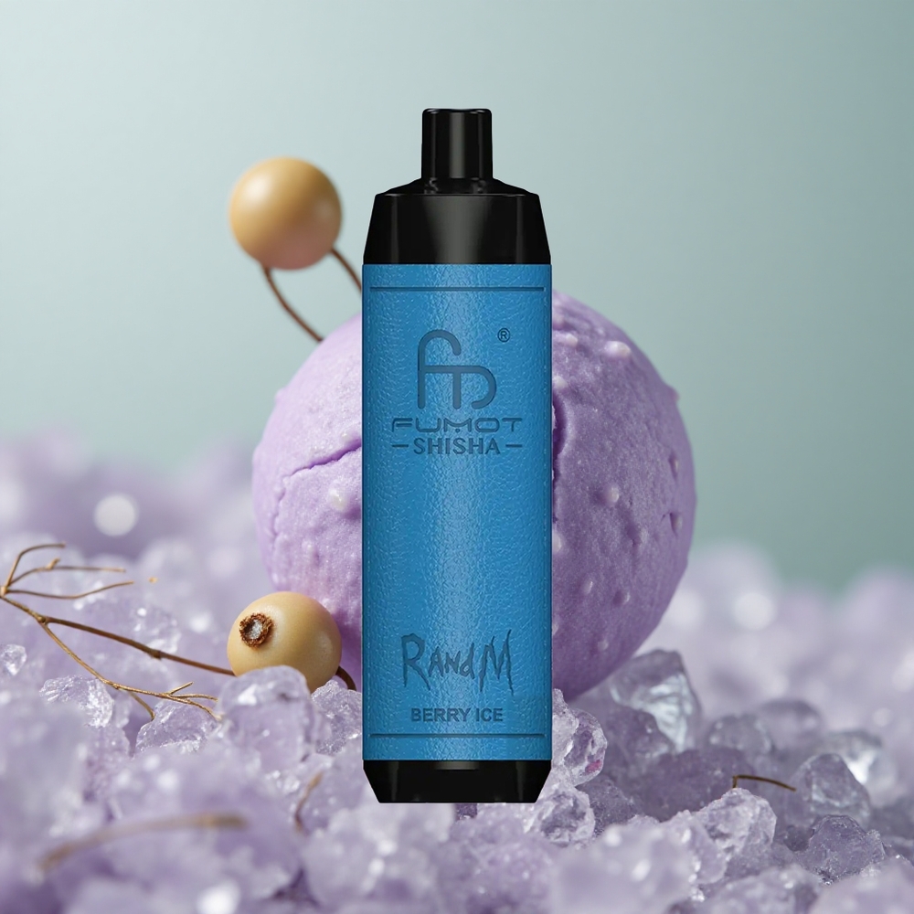 RandM Fumot Shisha 10000 גלידה יער עם סוללה 850 ומצוף 0.6