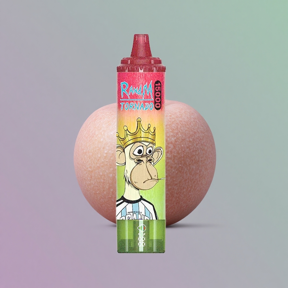 RandM Fumot Tornado 15000 תפוח אפרסק אגס 25ml 0.9Ω