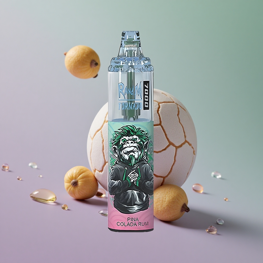 RandM Fumot Tornado 7000 רום פינה קולאדה עם סליל משי וסוללה 850