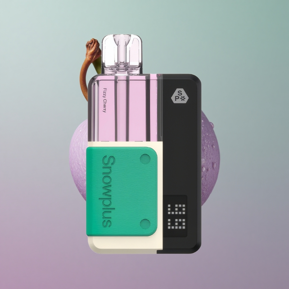 Snowplus Swift 15000 Puffs Pod Kit דובדבן תוסס עם סוללה רב-פעמית ומילוי 2+10 מ"ל